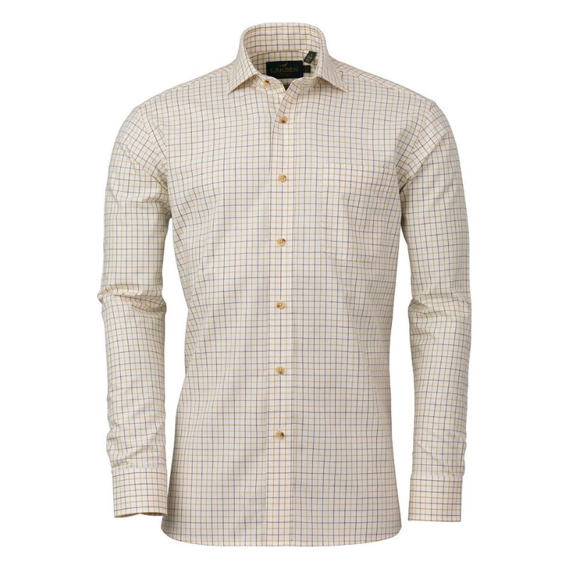 Laksen Reg Cotton Wool Skjorte