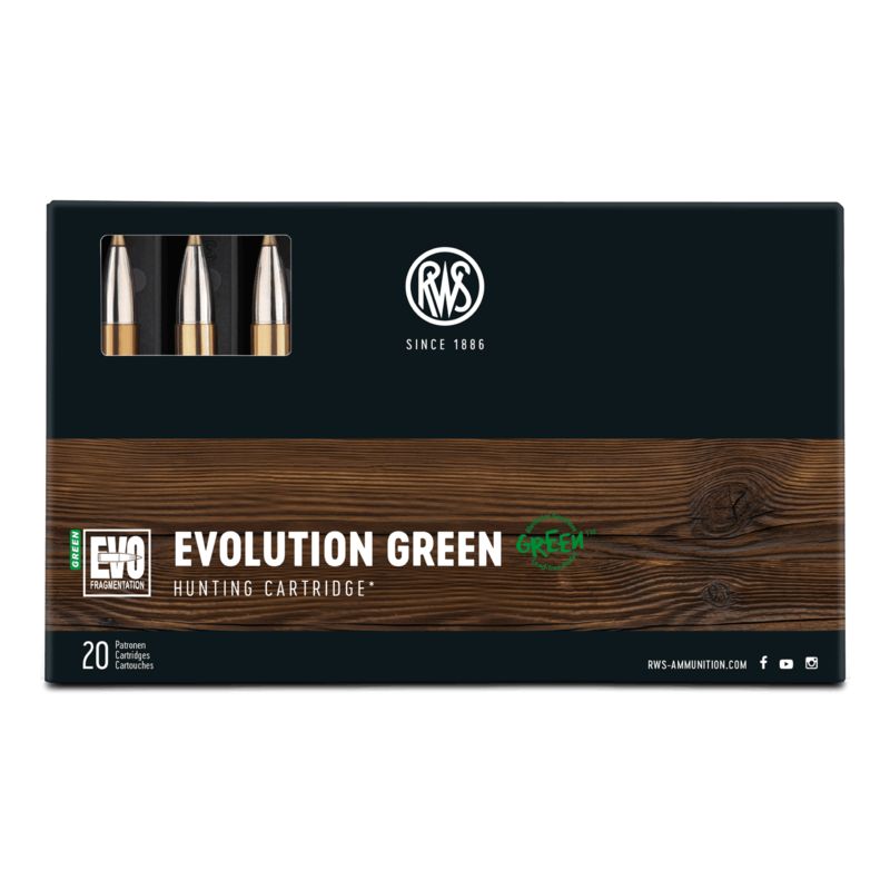 RWS Evolution Green .30-06 9 g/139 grs.