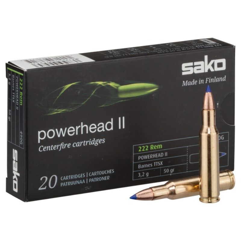 Sako Powerhead II 222Rem 3,2g/50gr