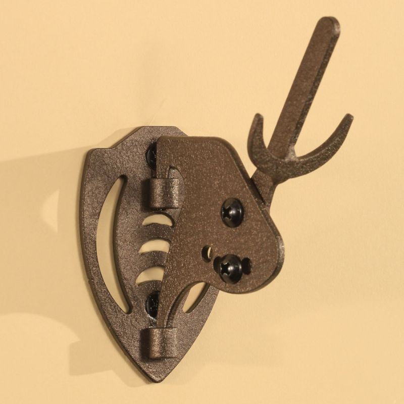 Skull Hooker Mini Small-Medium Size Trophies Brown