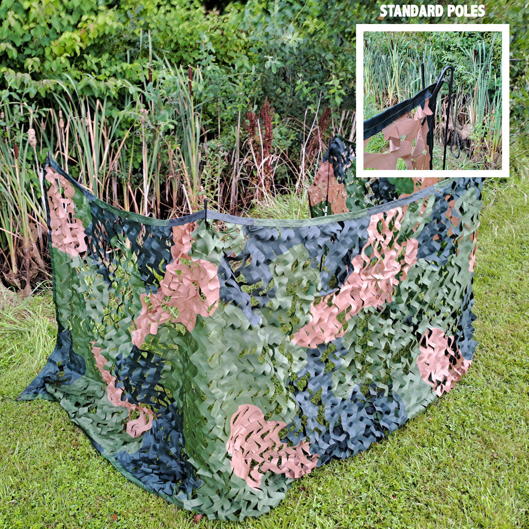 Camo Skjul-pakke Standard (4 stænger og net)