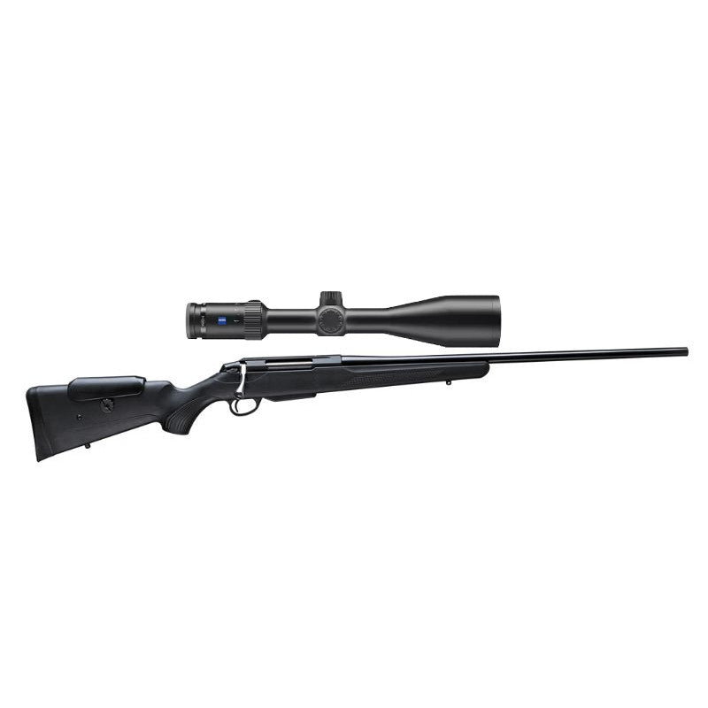 Tikka T3x ADJ riffelsæt m/ Zeiss V4 3-12x56 - HUB Edition (Kal: 243)