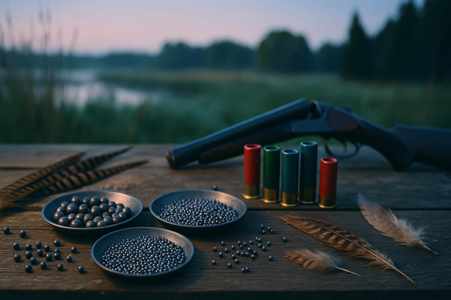 Hvilken haglstørrelse passer til hvilket vildt?