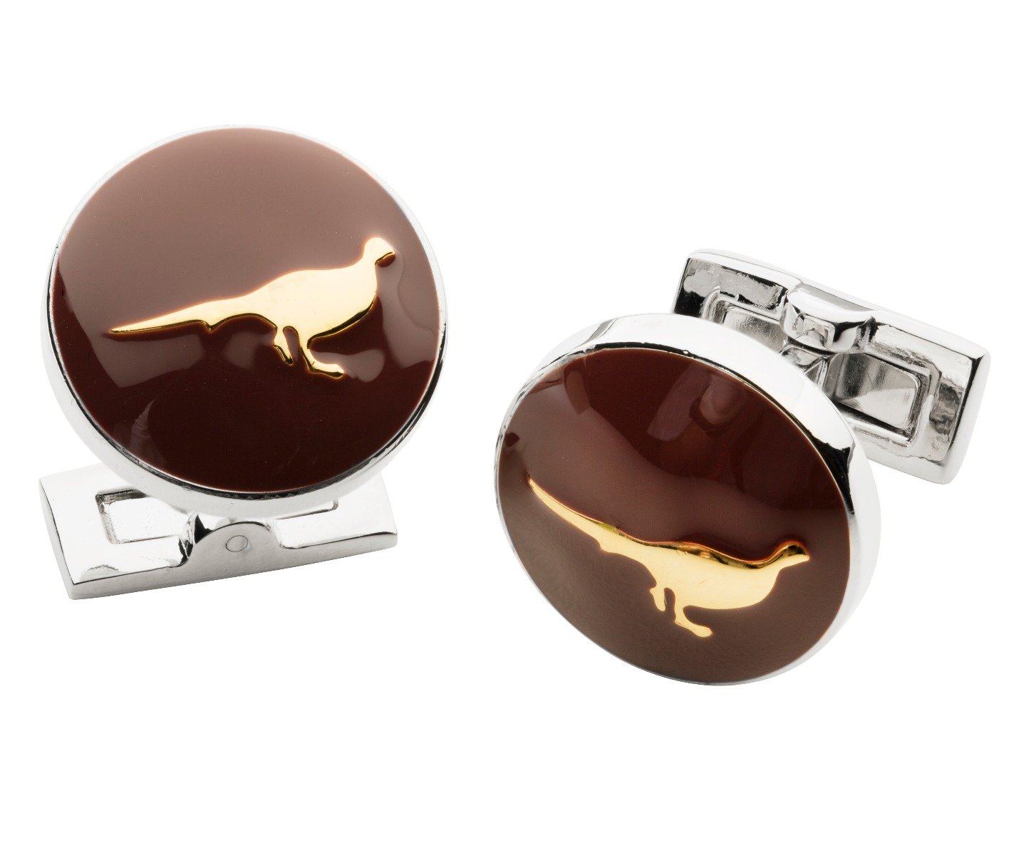 Laksen Pheasant manchetknapper