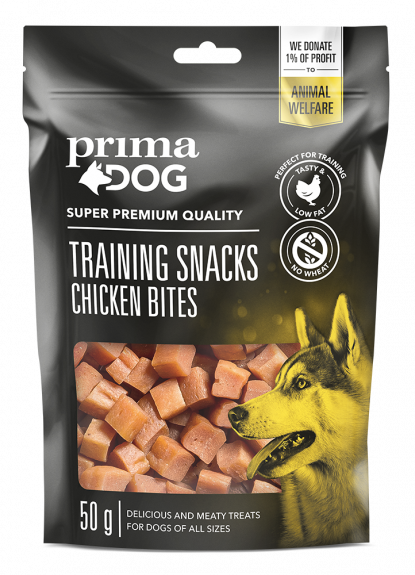 Primadog Training Snacks Kylling 50g.