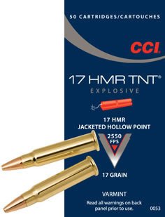 17Hmr 17gr TNT HP 50stk.