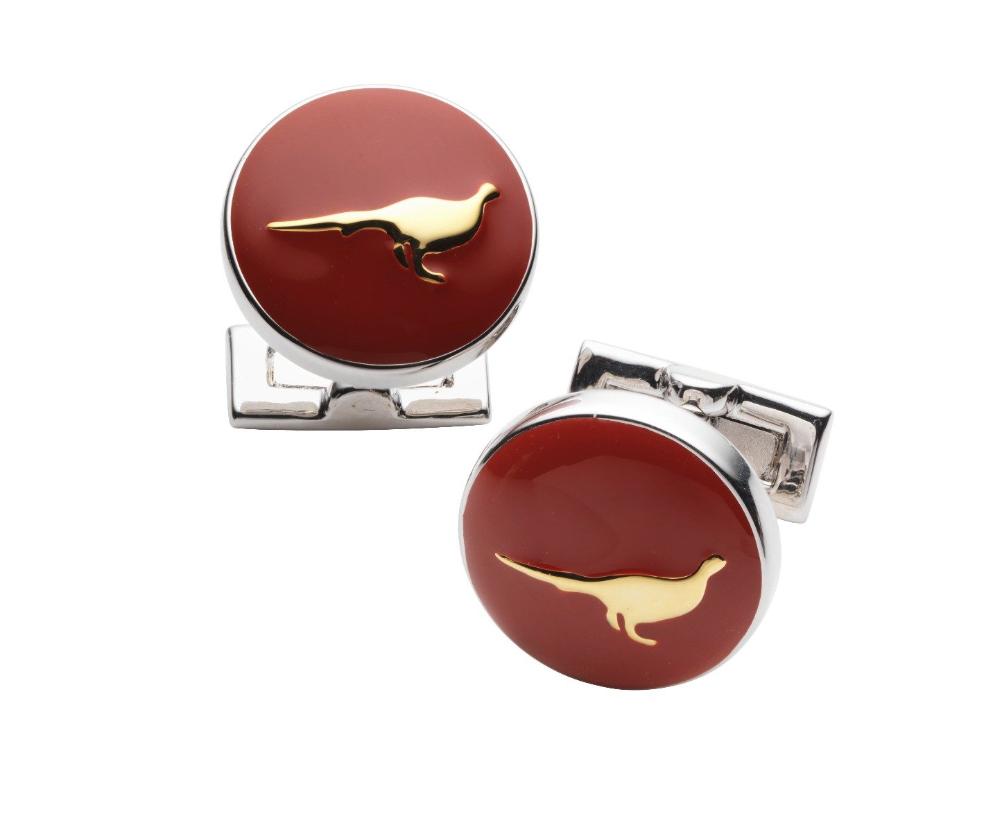 Laksen Pheasant manchetknapper