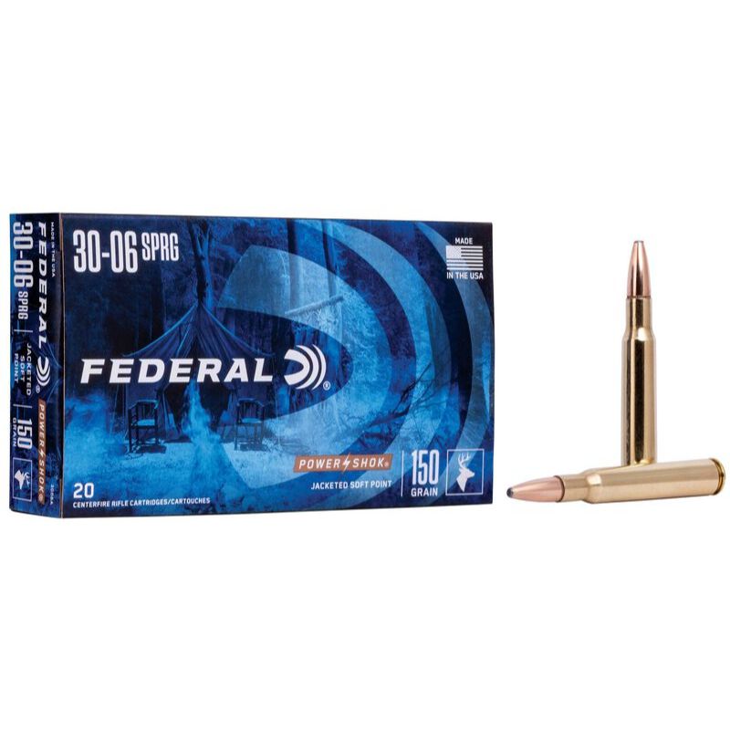 Federal Powershok 30-06 150gr Copper