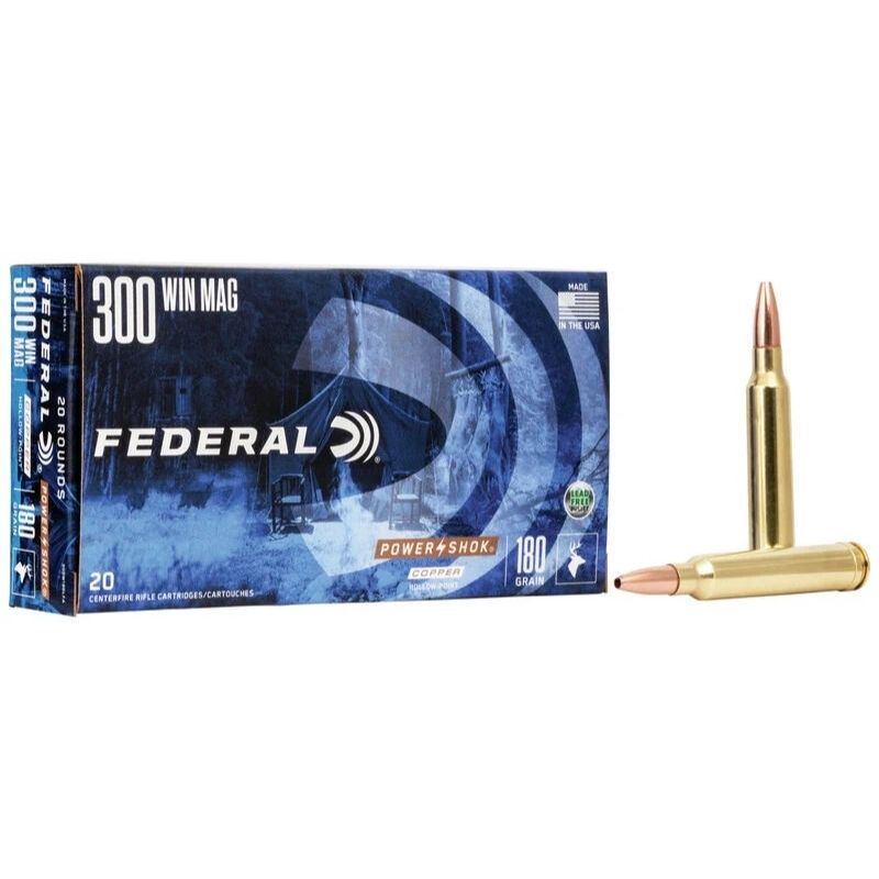 Federal Power-Shok Copper .300 Win. Mag. 180 grs./11,7 g