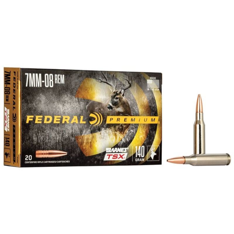 Federal Barnes TSX 7MM-08 140gr