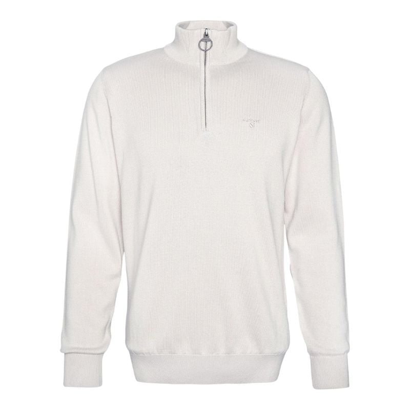 Barbour Cotton Half Zip Knitted Jumper