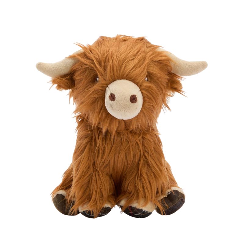 Barbour Dog Highland Cow Toy
