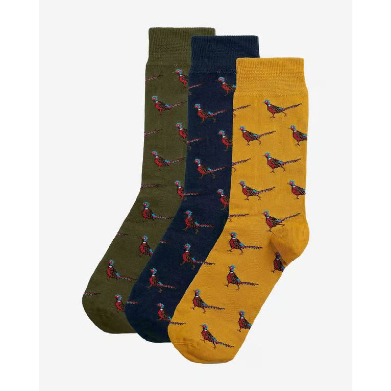 Barbour Pheasant Socks Gift Box