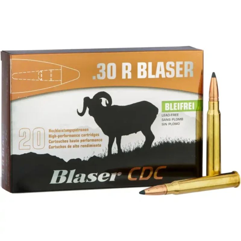 Blaser 30 R CDC Riffelpatron 10,4g 160Gr