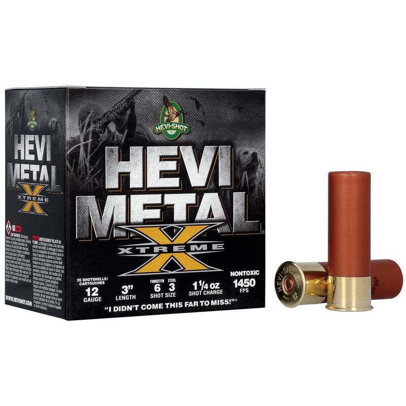 Hevi Metal Xtreme 12/76 6+3/35g Tungsten/Stål