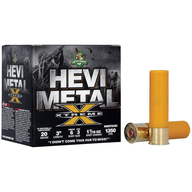 Hevi Metal Xtreme 20/76 6+3/30g Tungsten/Stål