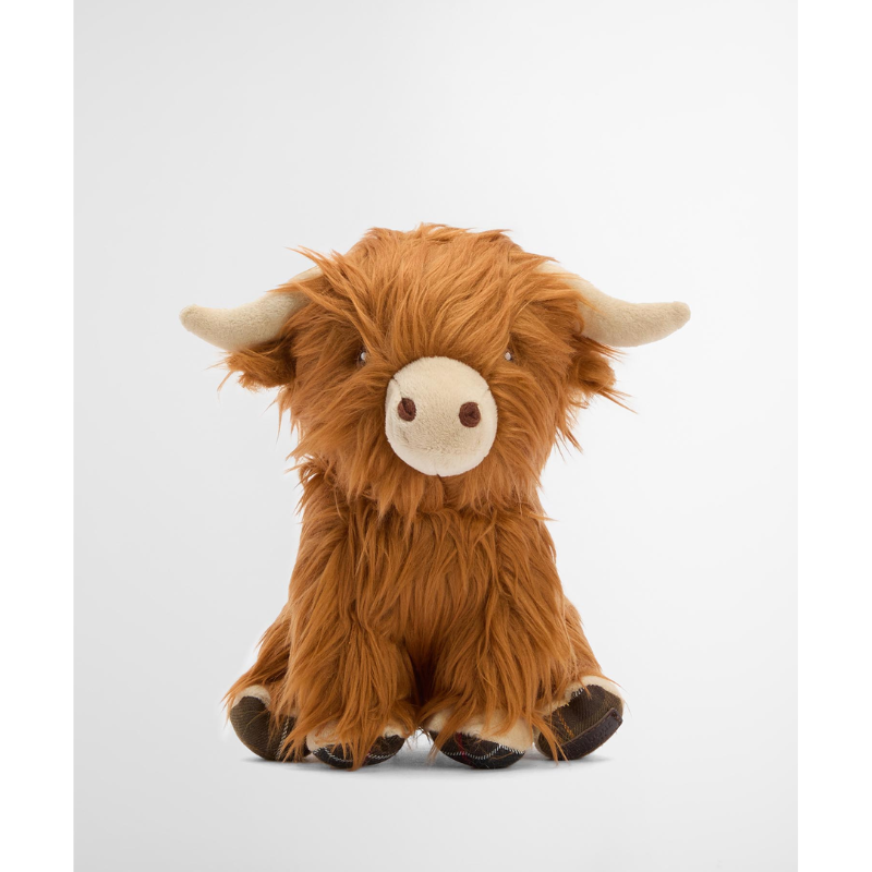 Barbour Dog Highland Cow Toy