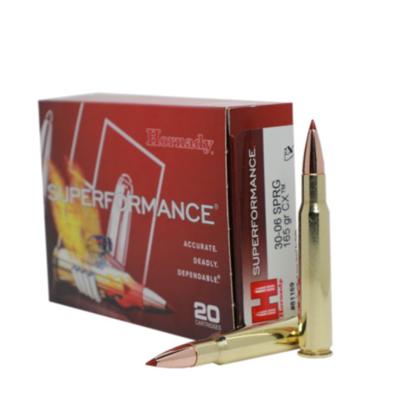 Hornady .30-06 CX Springfield 165 grs./10,7 g, Blyfri