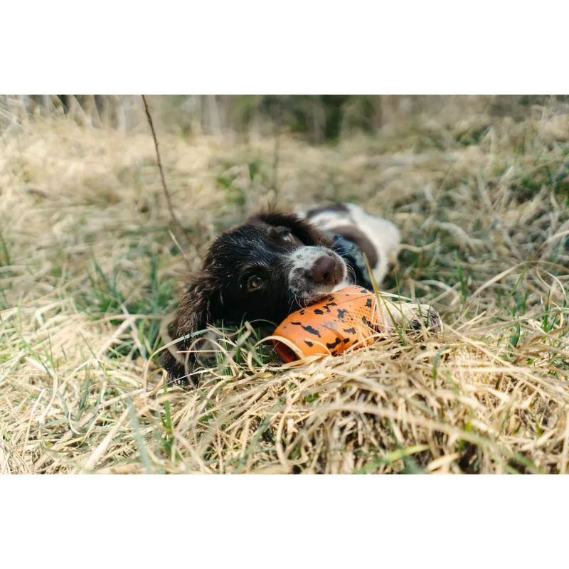 Non-Stop Dog Throw Toy Orange/Black