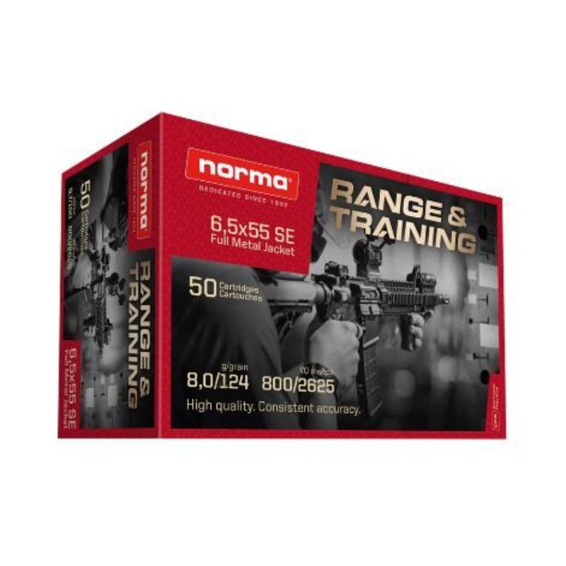 Norma Jaktmatch 6,5x55 8g/124gr 50 stk