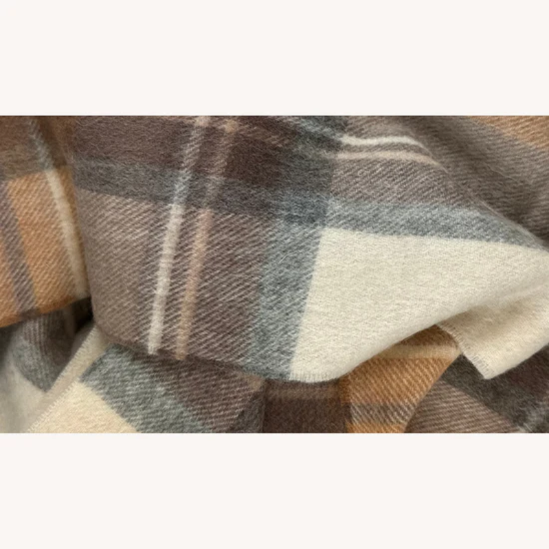 Portia Wool Scarf Beige