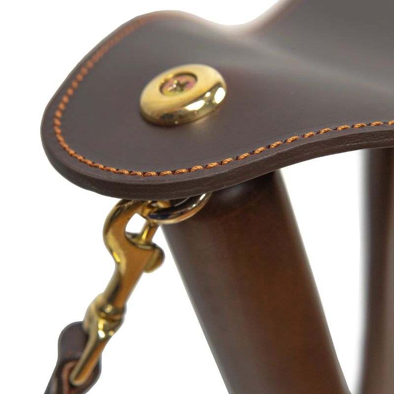 Rey Pavon Tripod Stol Chocolate