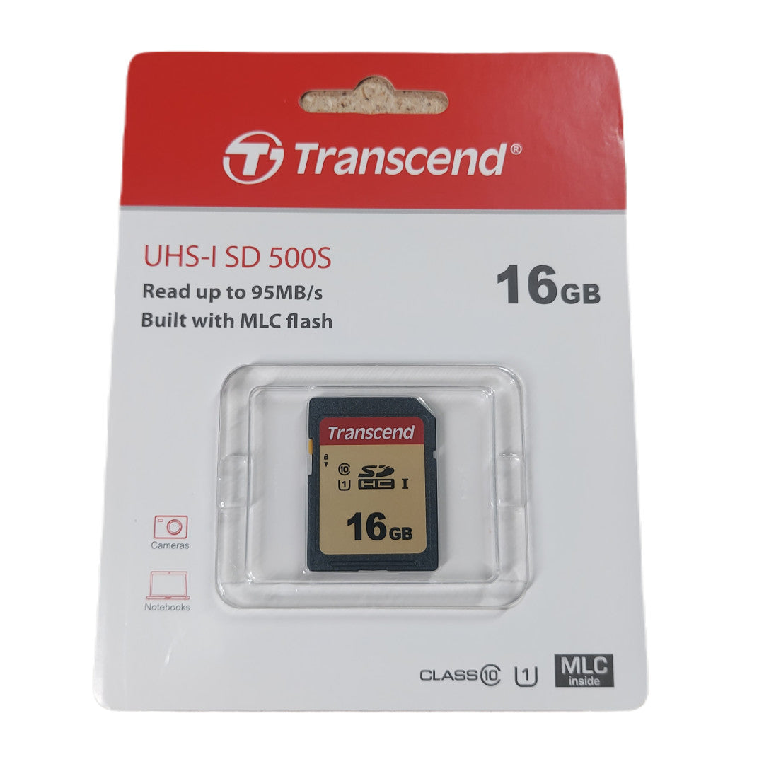 Transcend Gold 500S SD Kort 16 GB