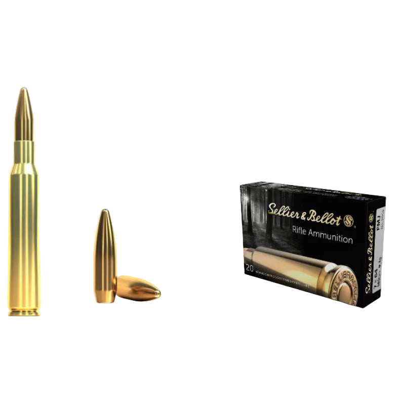 Sellier & Bellot FMJ 7x64 9,1g/140gr 50stk