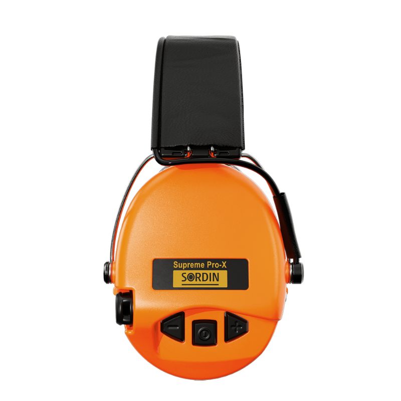 Sordin Supreme Pro X Høreværn Orange