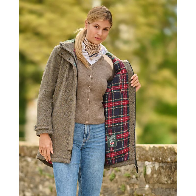 Wellington Lilrock Tweed Jakke Dame