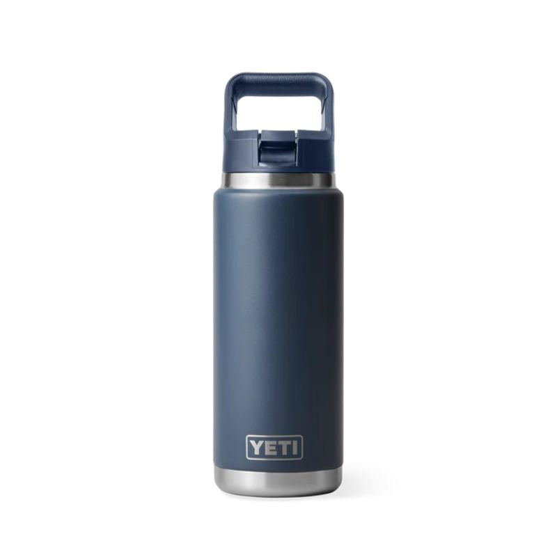 Yeti Rambler 26 oz Colour Straw Bottle Navy