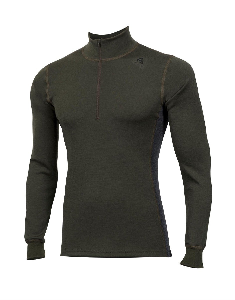 Warmwool Mock Neck Zip