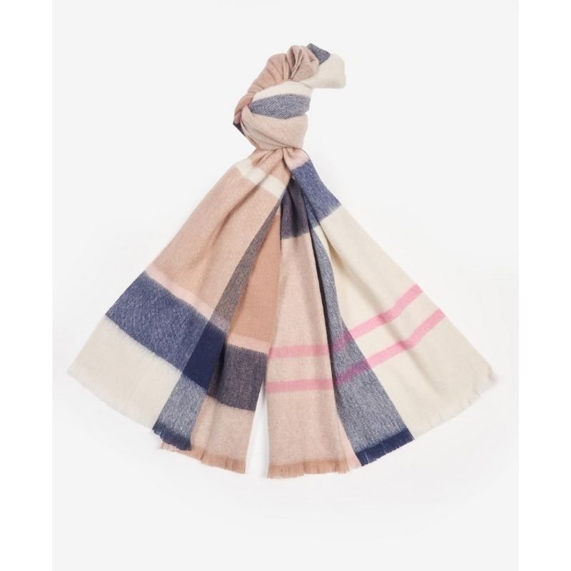 Barbour Rosefield Tartan Scarf Ladies