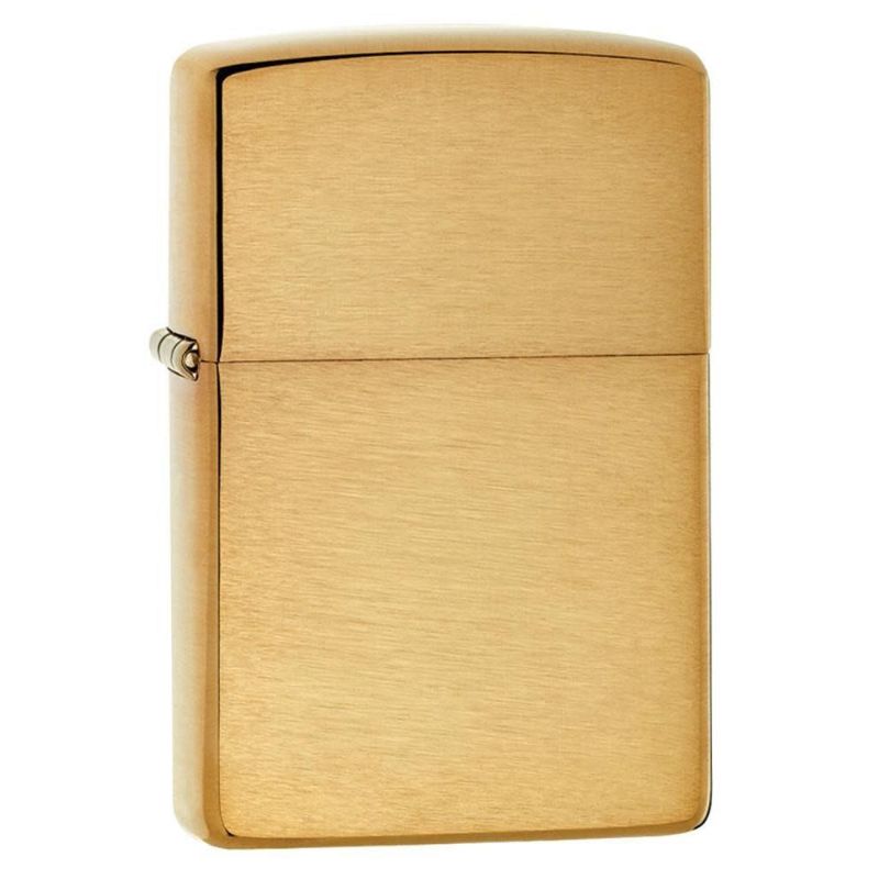 Zippo Brushed Brass