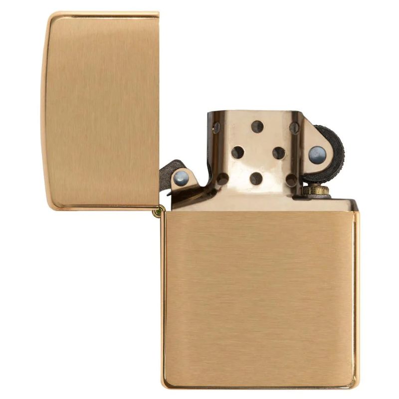 Zippo Brushed Brass