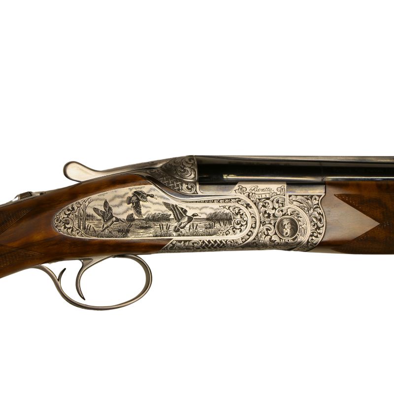 Beretta SL3 12/76, 71 cm Game Scene Gravering (9787)