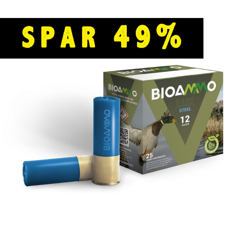 BioAmmo LUX Steel 7/28, Kaliber 12/70