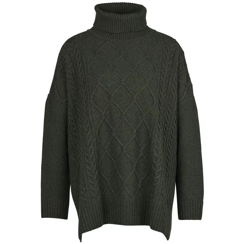 Barbour Burne Knitted Cape Dame