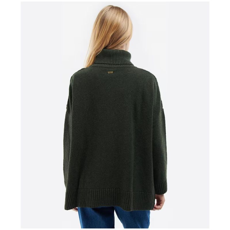 Barbour Burne Knitted Cape Dame