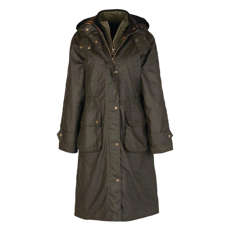 Barbour Long Cannich Wax Jakke Dame