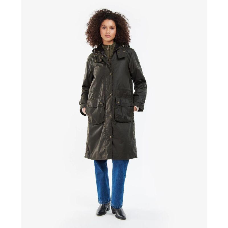 Barbour Long Cannich Wax Jakke Dame