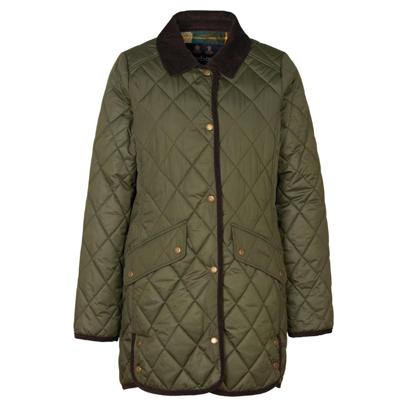 Barbour Long Cavalry Quilt Dame