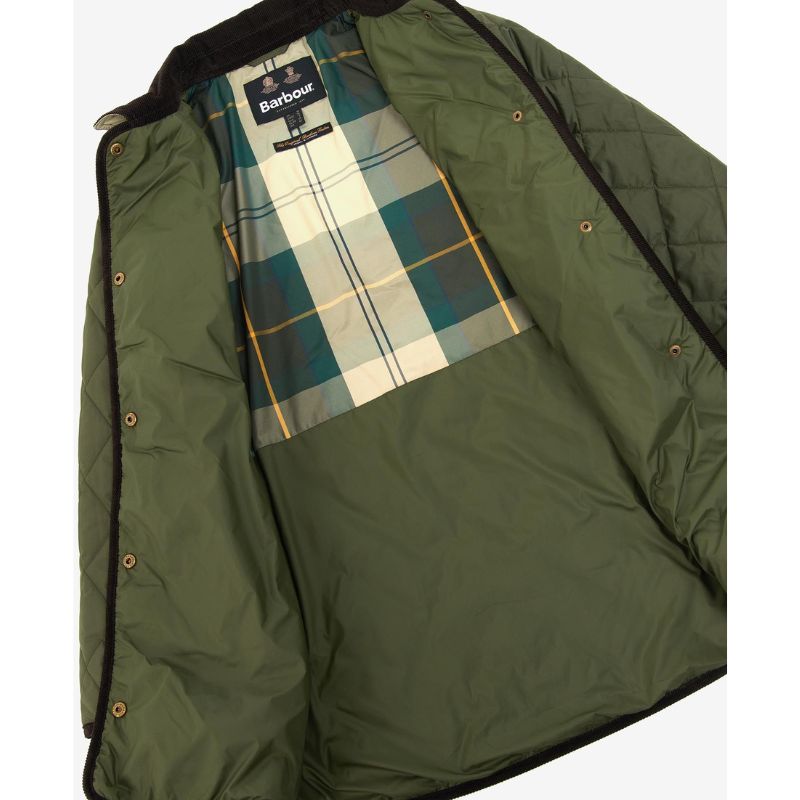 Barbour Long Cavalry Quilt Dame