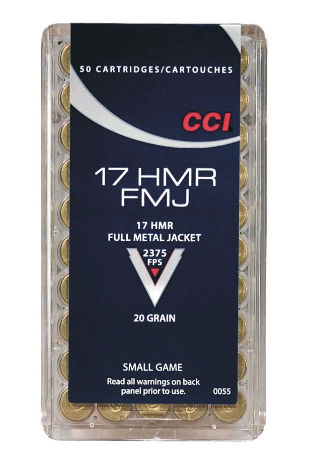 17Hmr 20gr FMJ 50stk CCI