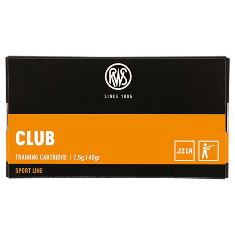 RWS Club 22LR 2,6g 40gr 50 Stk.