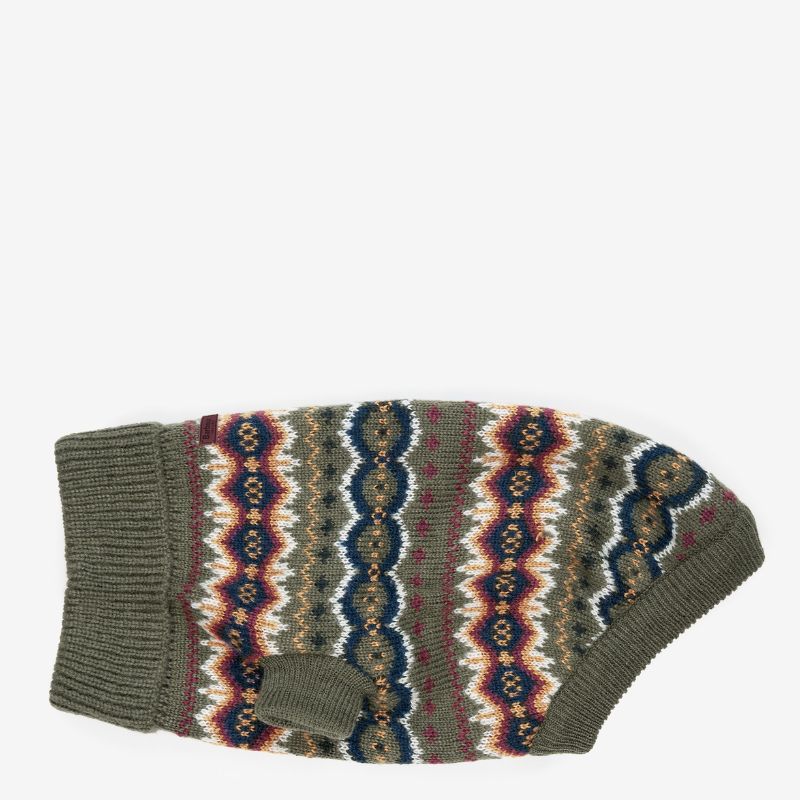 Barbour Case Fair Isle Dog Jumper