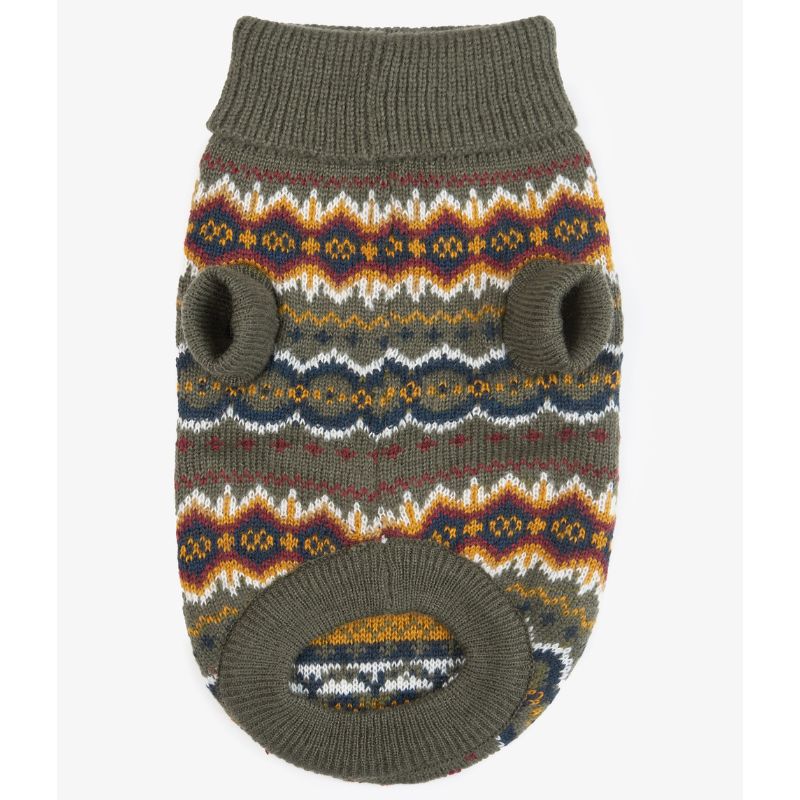 Barbour Case Fair Isle Dog Jumper