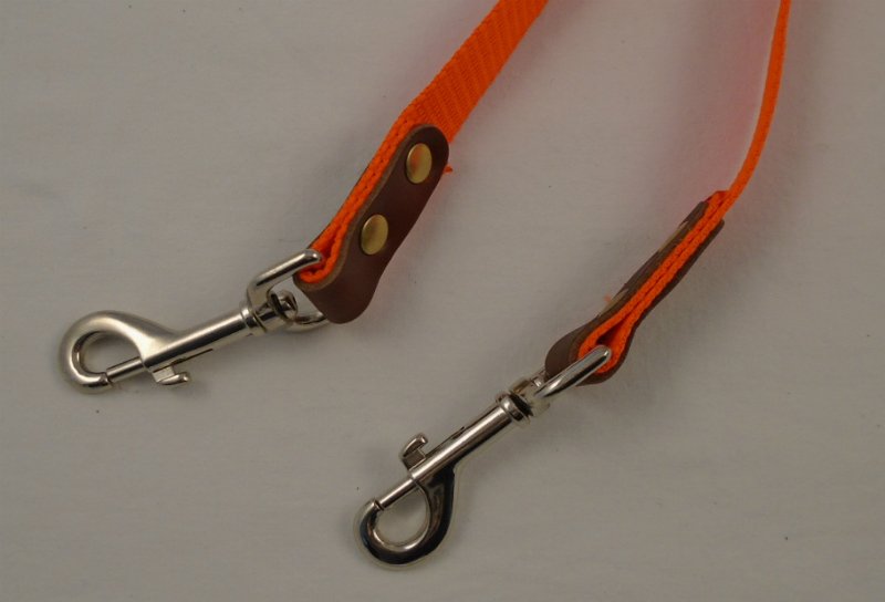 Dobbelt Kobbel Webbing Orange