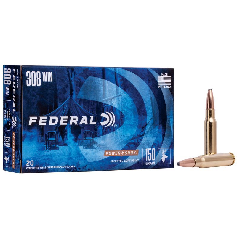 Federal Power-Shok Copper .308 Win. 150 grs.