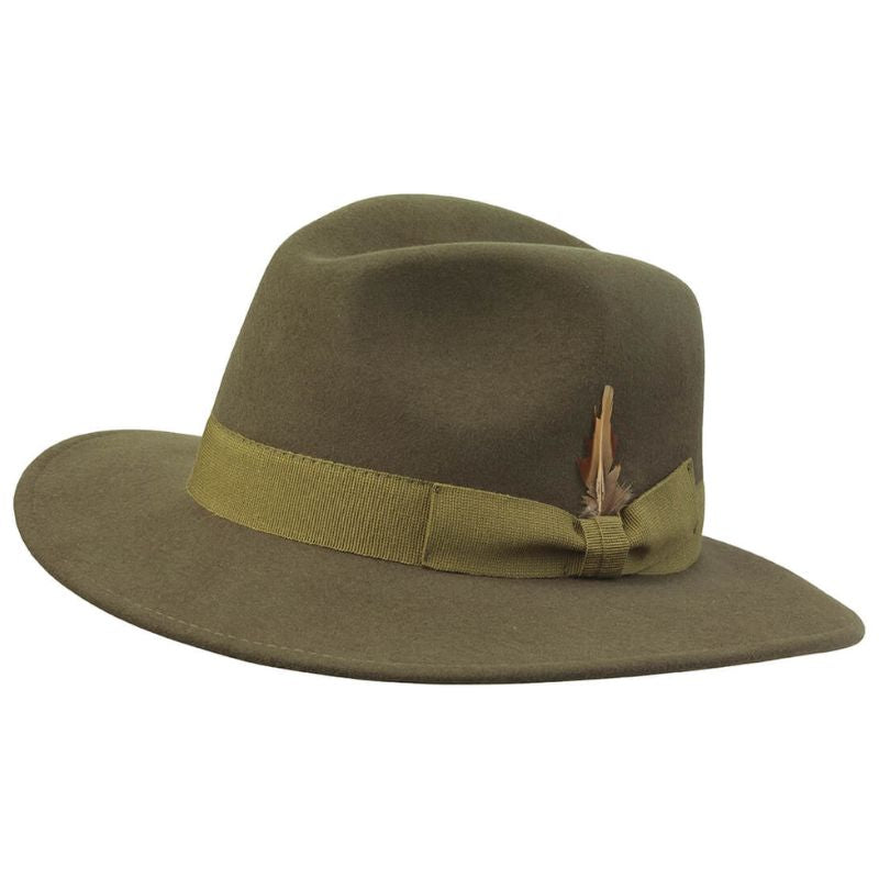 Laksen Heritage Fedora Cashmere Hat